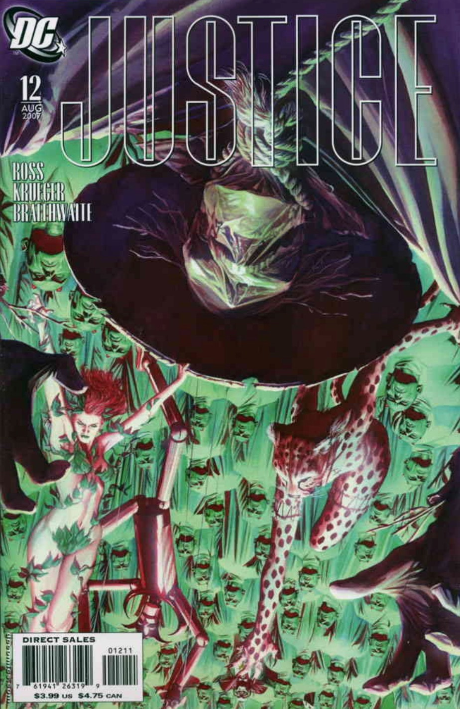 JUSTICE #12 2007 ALEX ROSS B Justice League of America DC COMCS