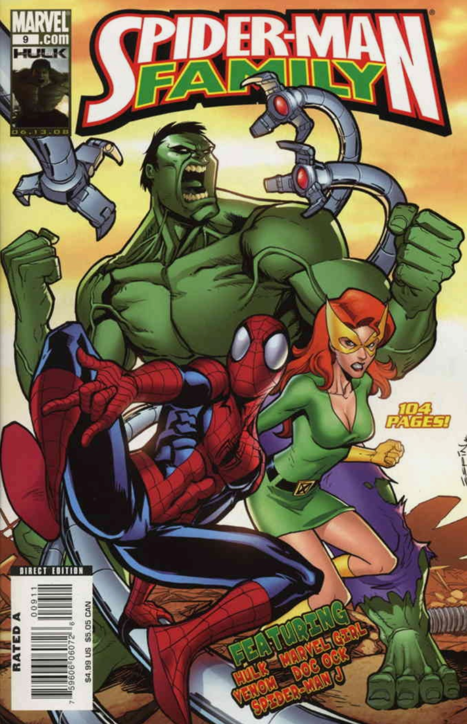 SPIDER-MAN FAMILY #9 2008 Spider-Man MARVEL COMCS