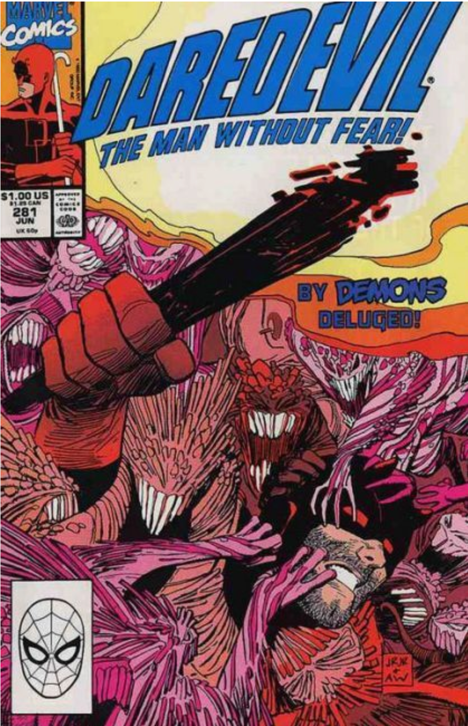 DAREDEVIL #281 1990 Daredevil MARVEL COMCS