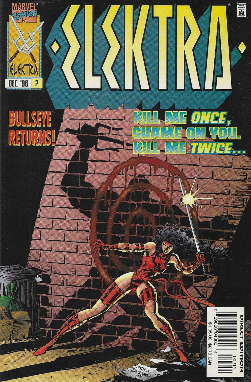 ELEKTRA #2 1996 Elektra MARVEL COMCS