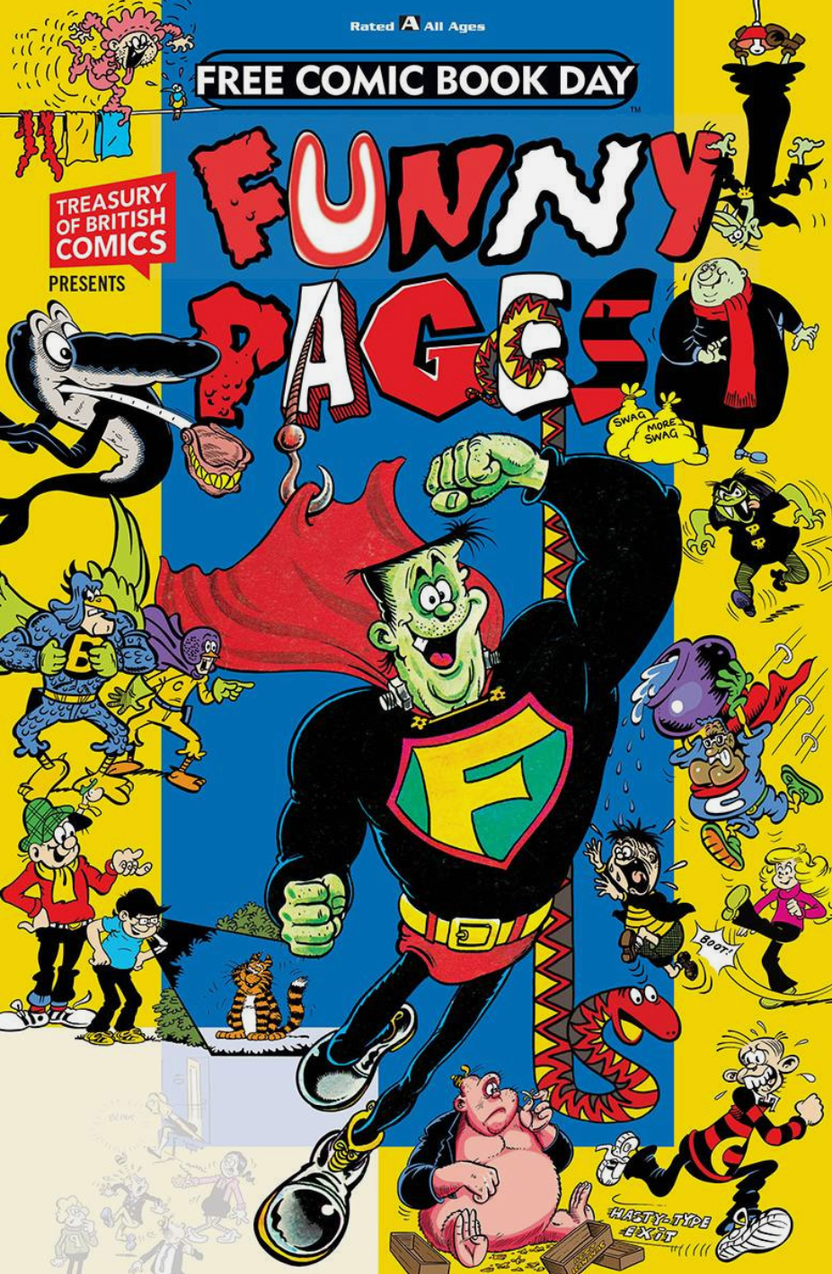 TREASURY OF BRITISH COMICS PRESENTS FUNNY PAGES #1 FCBD UNSTAMPED 2019 DARK HORSE
