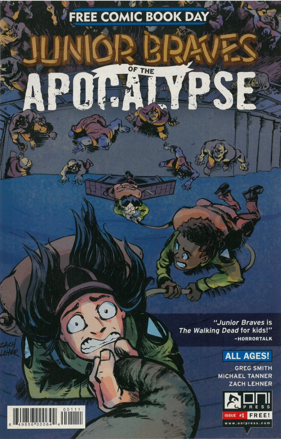 JUNIOR BRAVES OF THE APOCALYPSE FCBD UNSTAMPED 2016 DARK HORSE