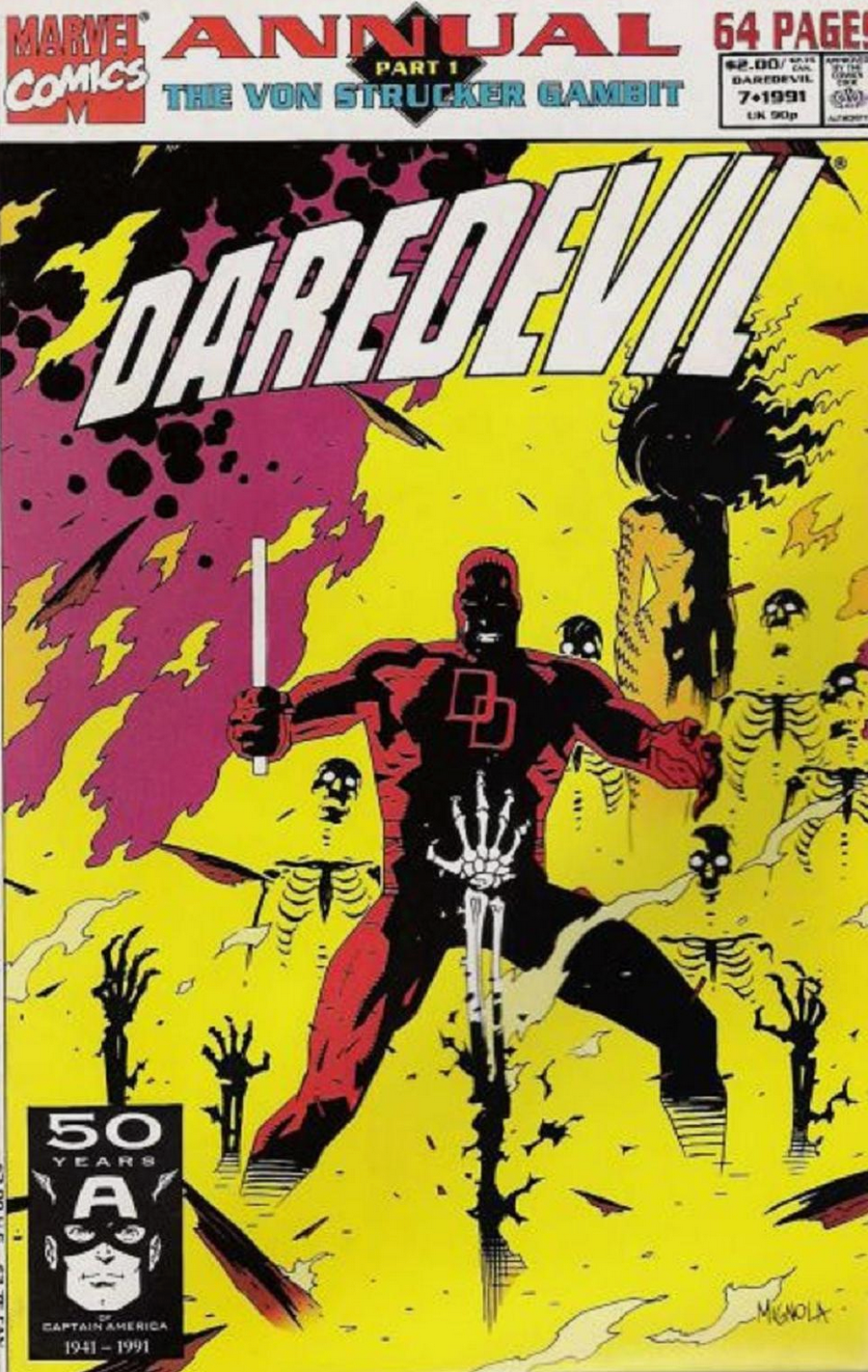 DAREDEVIL ANNUAL #7 1991 Daredevil MARVEL COMCS