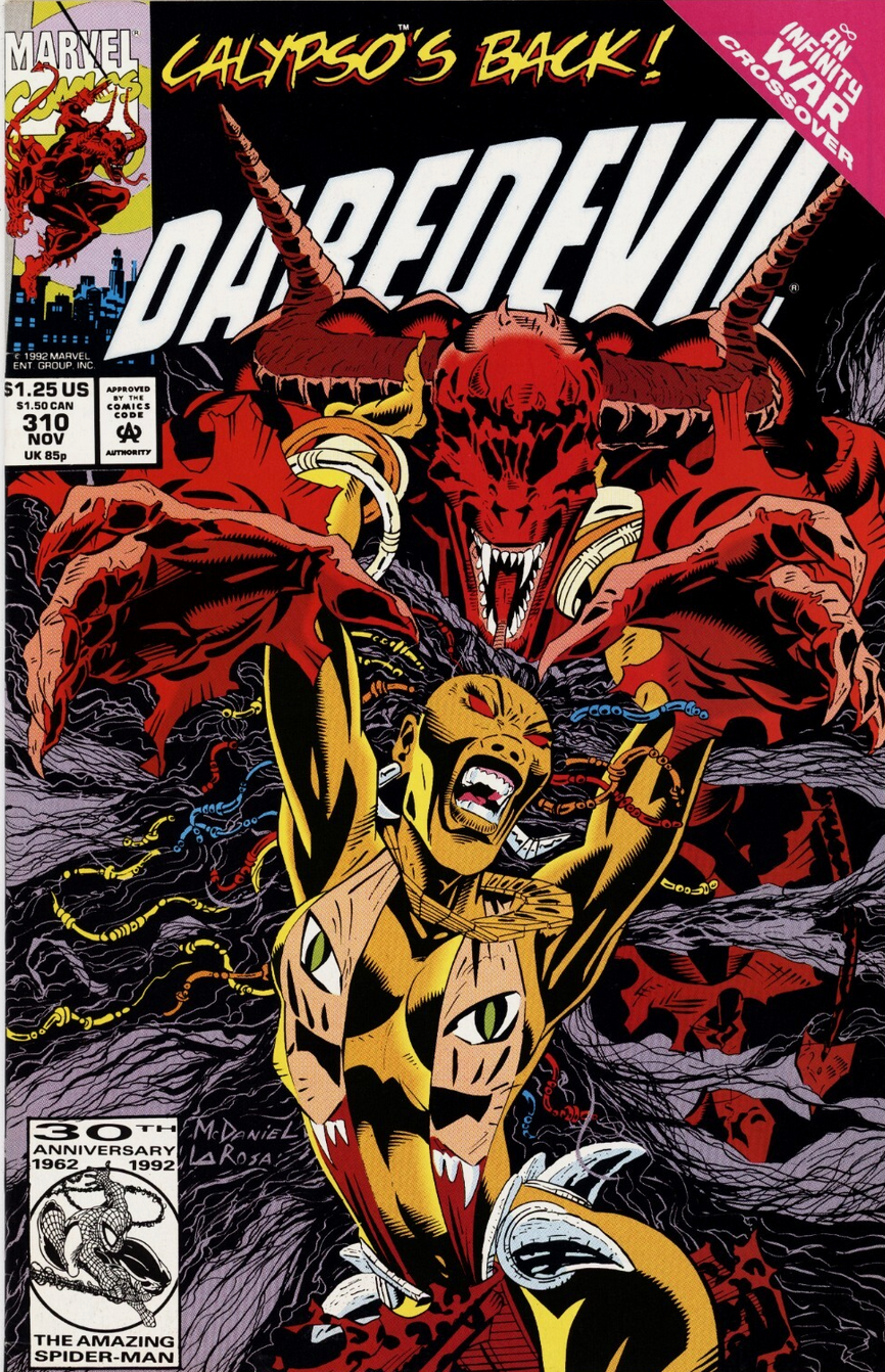 DAREDEVIL #310 1992 Daredevil MARVEL COMCS