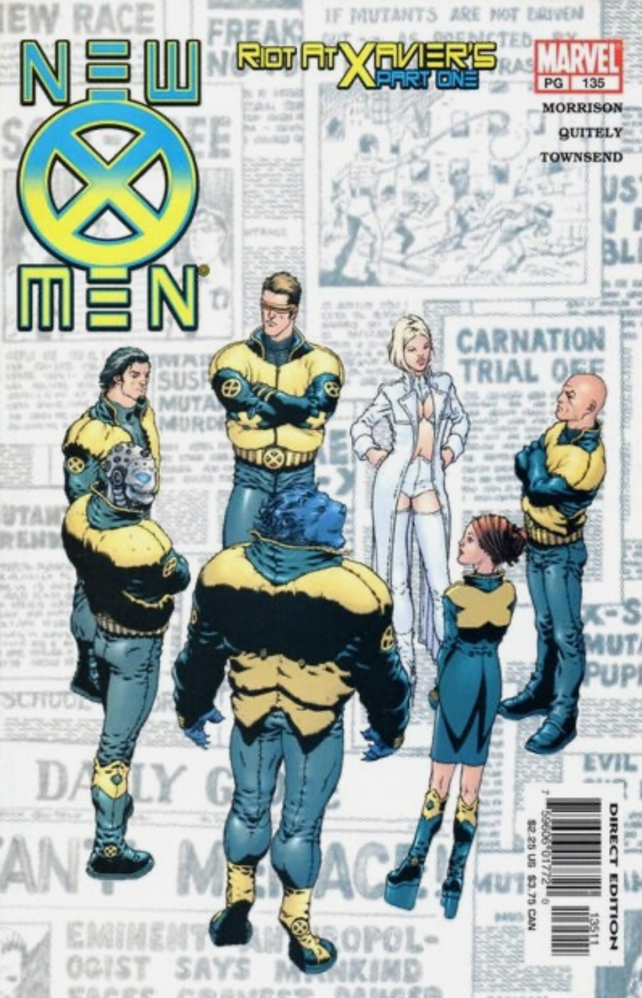NEW X-MEN #135 2002 New X-Men MARVEL COMCS