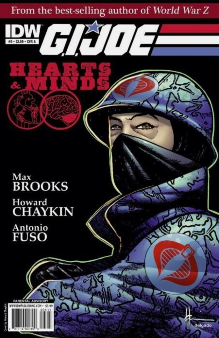 GI JOE #5 HEARTS AND MINDS 2010 GI Joe IDW PUBLISHING