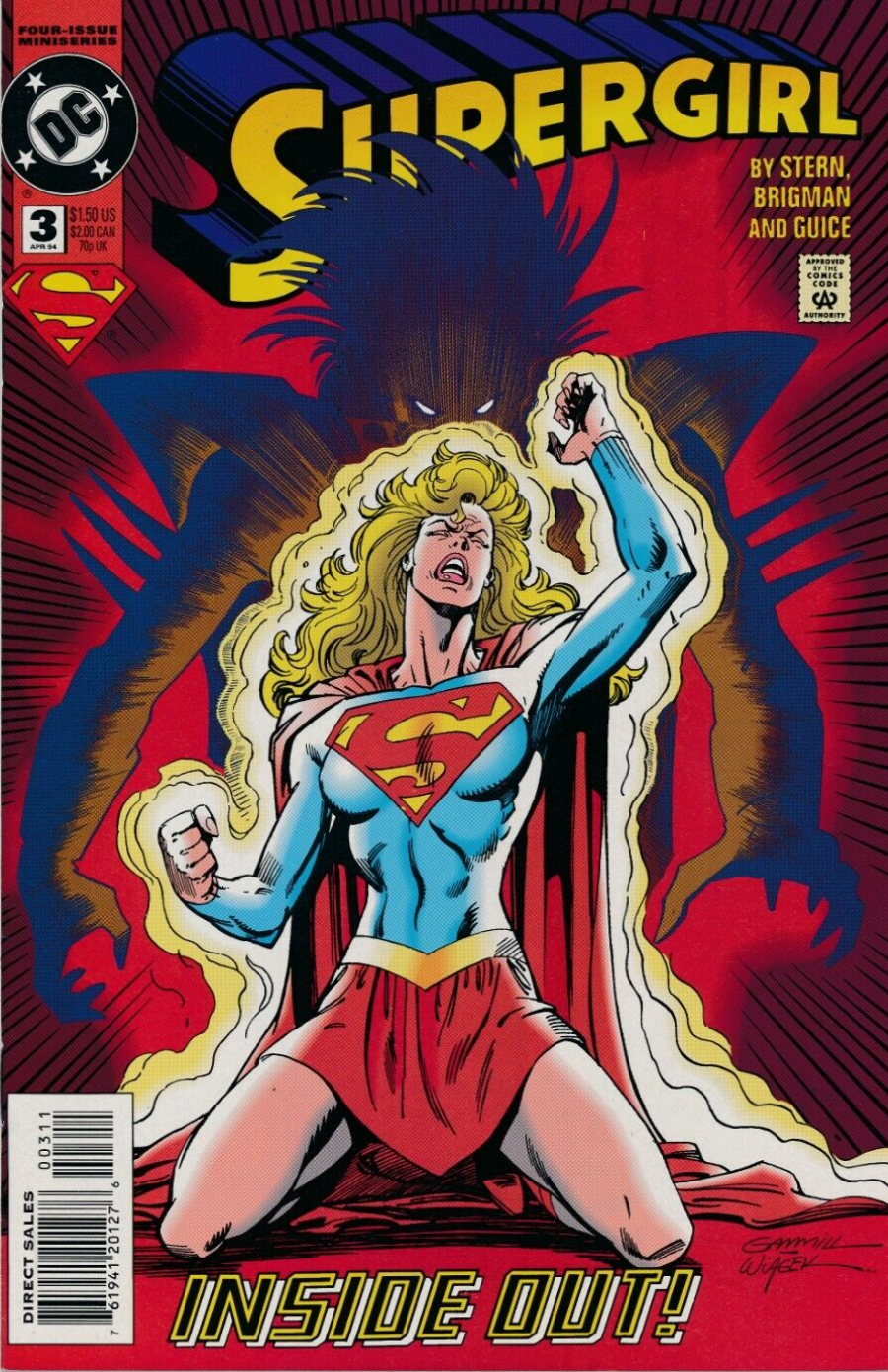 SUPERGIRL #3 1994 Supergirl DC COMICS