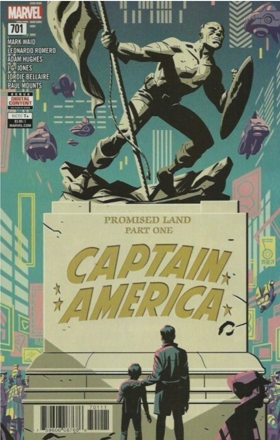 CAPTAIN AMERICA #701 2018 Captain America MARVEL COMICS
