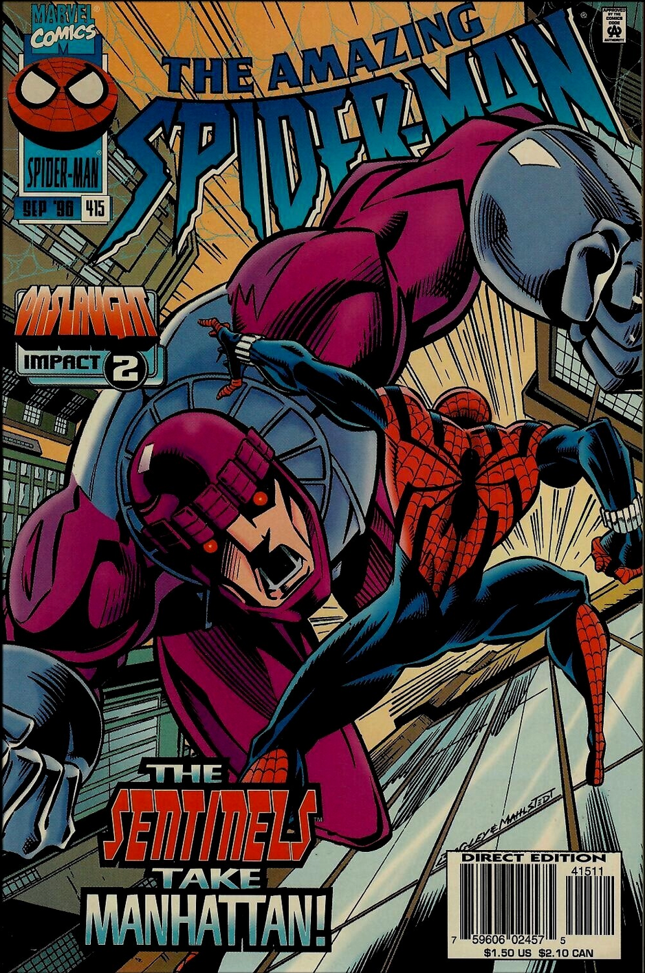 AMAZING SPIDER-MAN #415 1996 Amazing Spider-Man MARVEL COMCS