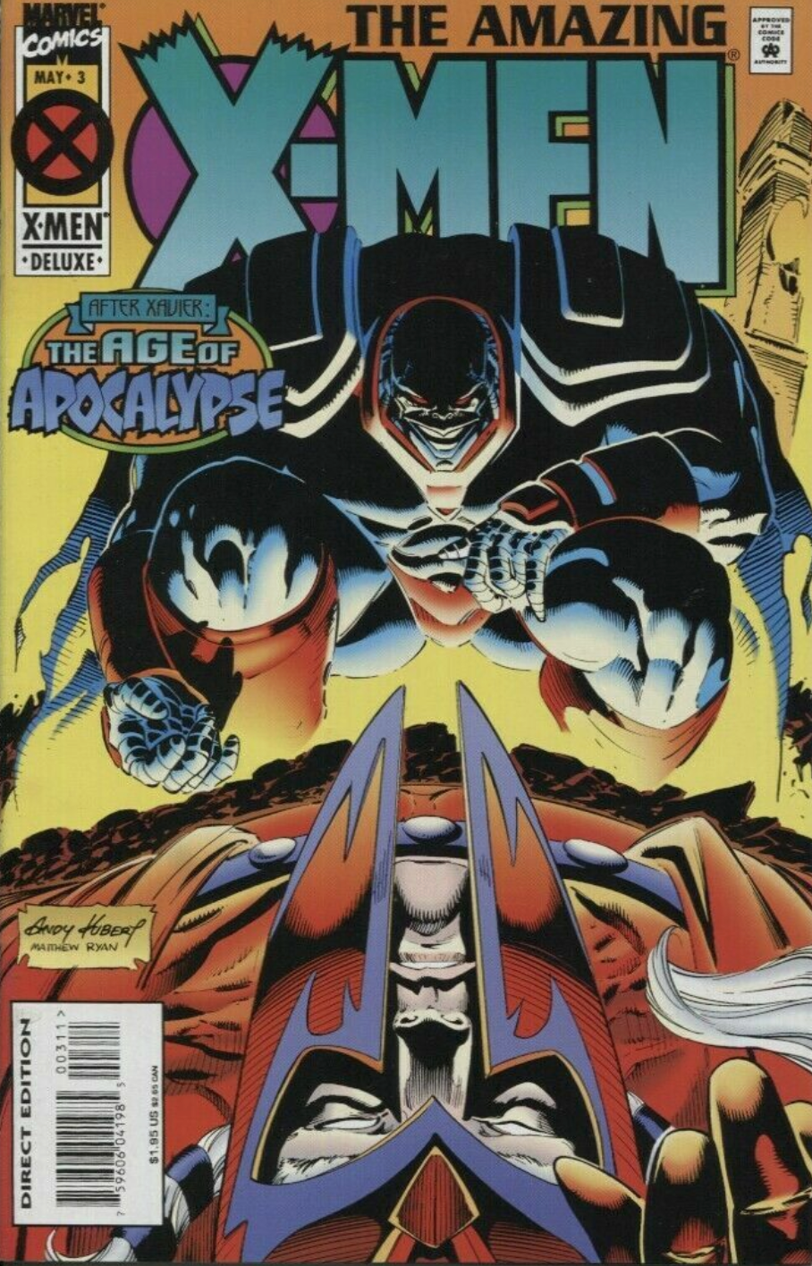 AMAZING X-MEN #3 DELUXE AGE OF APOCALYPSE 1995 X-Men MARVEL COMCS