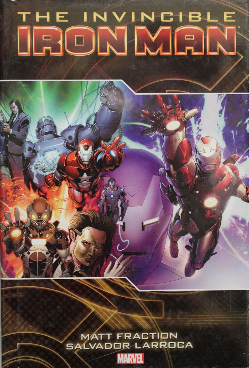INVINCIBLE IRON MAN FRACTION LARROCA VOL 02 HC HARDCOVER Iron Man MARVEL COMICS