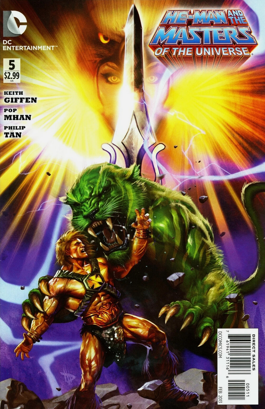 HE-MAN AND THE MASTERS OF THE UNIVERSE #5 2012