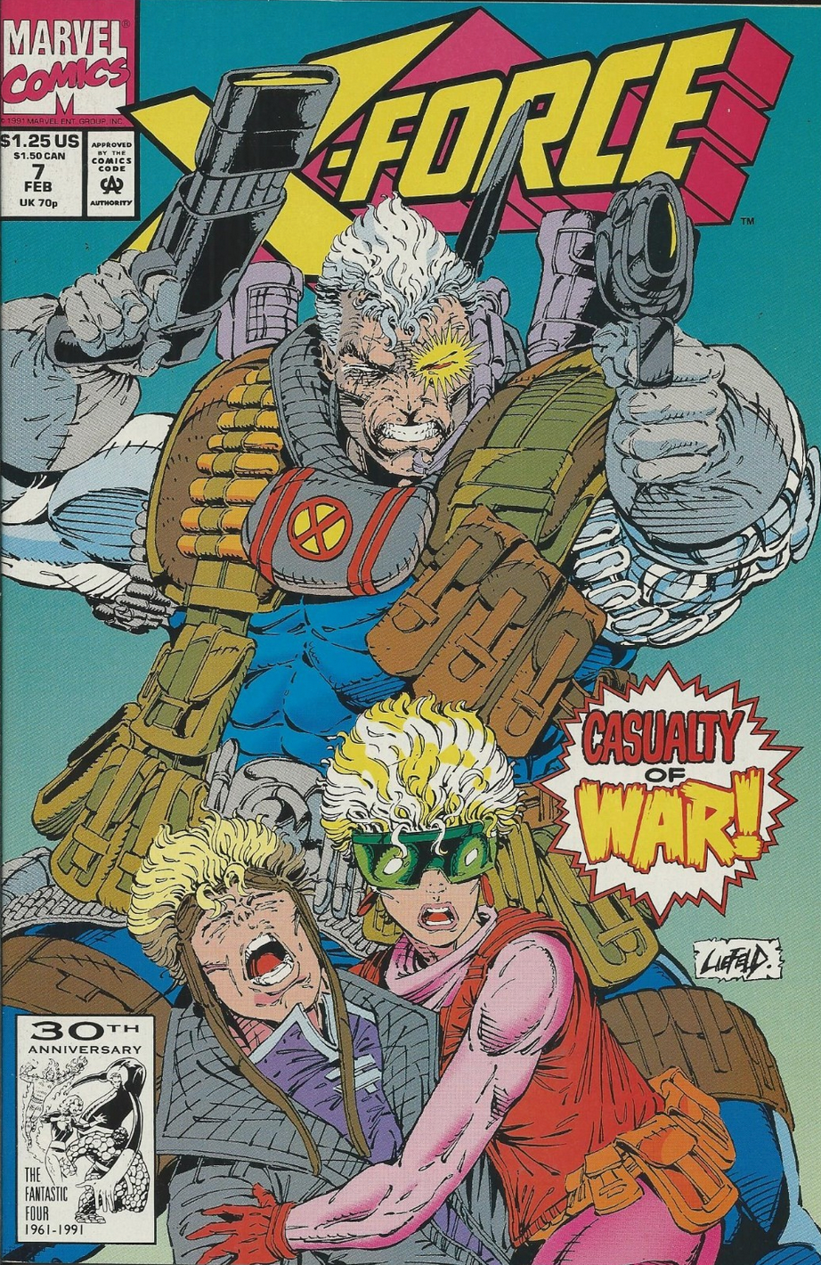 X-FORCE #7 1991