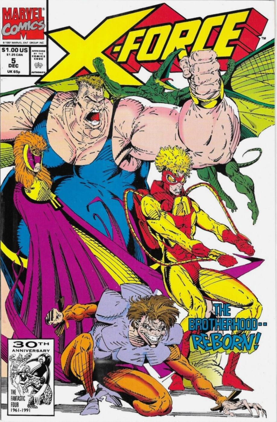 X-FORCE #5 1991