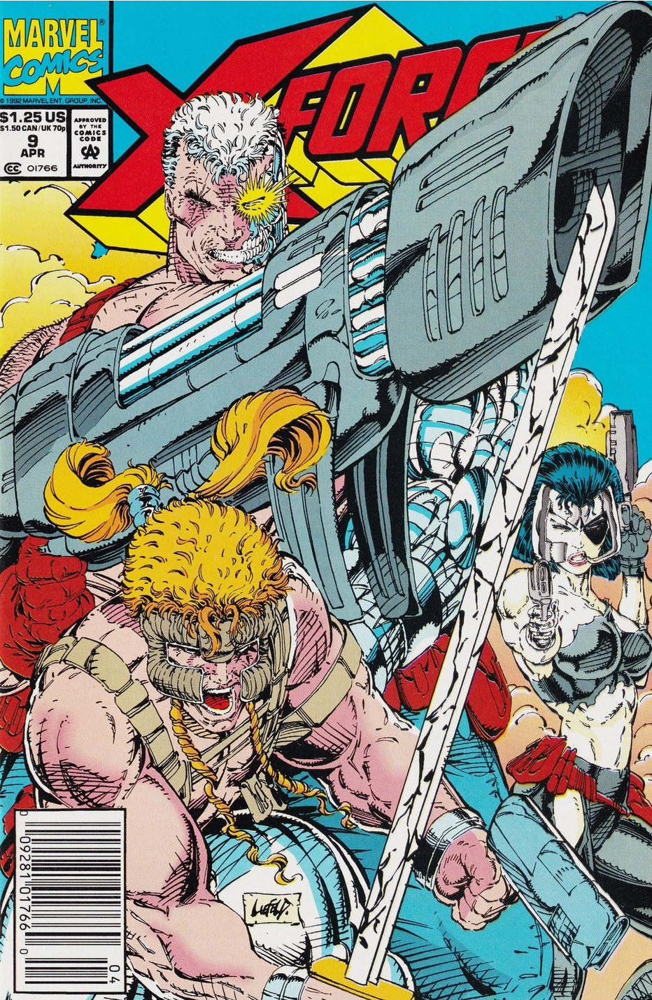 X-FORCE #9 1992 NEWSSTAND