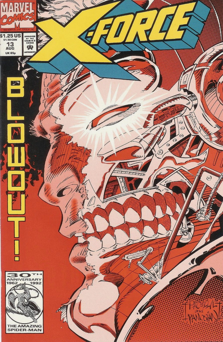 X-FORCE #13 1992 X-Force MARVEL COMCS