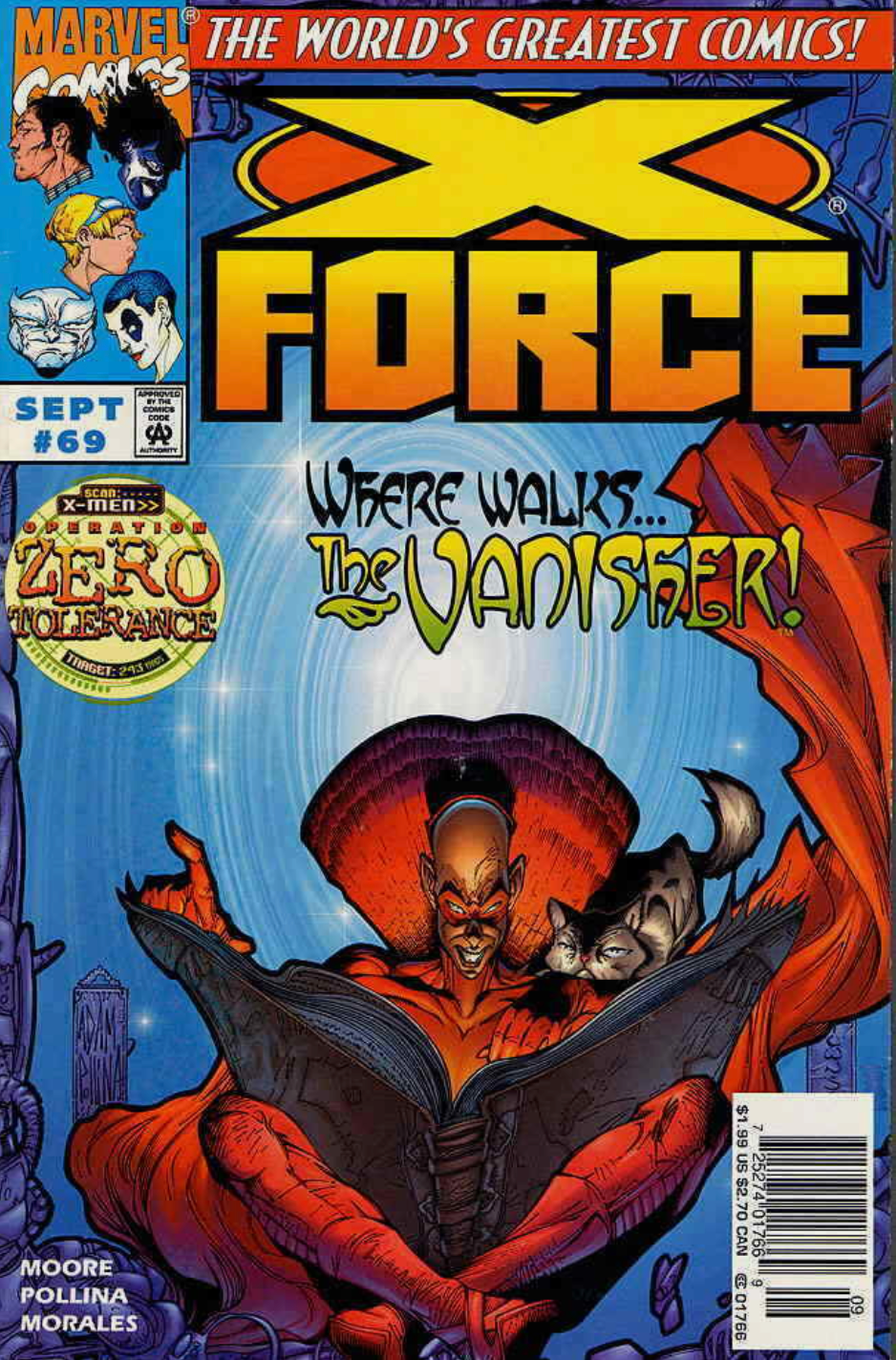 X-FORCE #69 1997 NEWSSTAND X-Force MARVEL COMCS