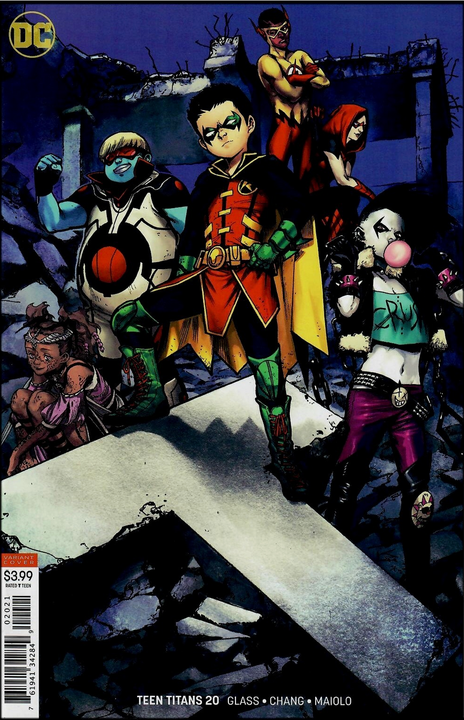 TEEN TITANS #20 COVER B ALEX GARNER VARIANT (1ST APP CRUSH ROUNDHOUSE DJINN) 2018