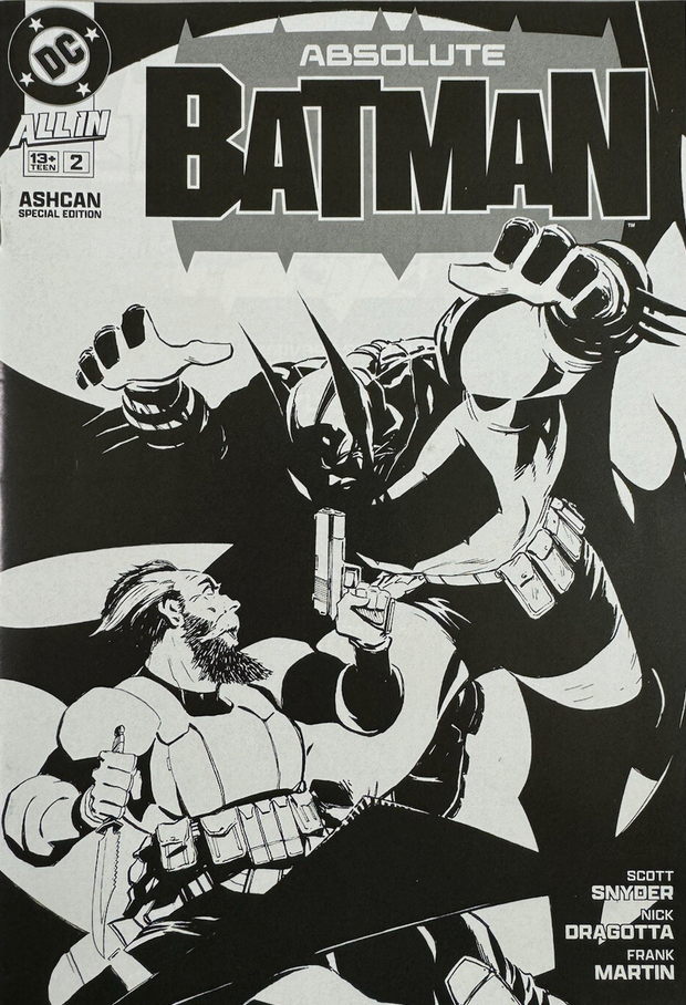 ABSOLUTE BATMAN #2 NYCC 2024 ASHCAN