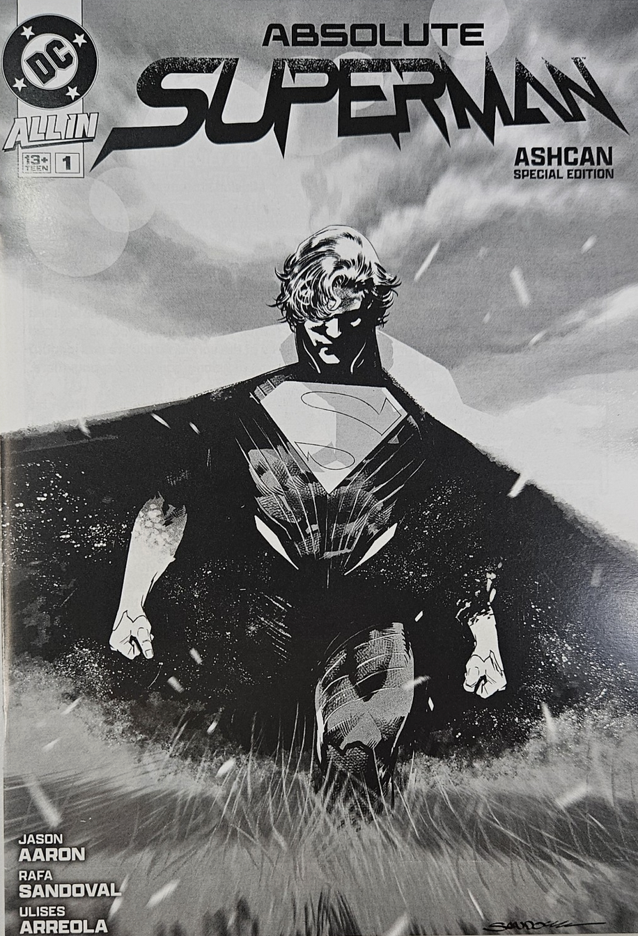 ABSOLUTE WONDER WOMAN SUPERMAN #1 2024 ASHCAN