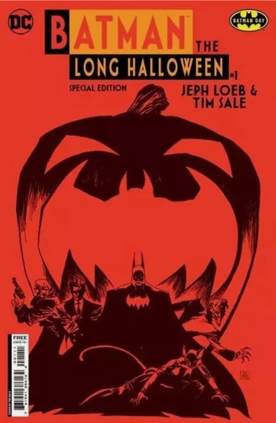BATMAN THE LONG HALLOWEEN #1 BATMAN DAY 2024