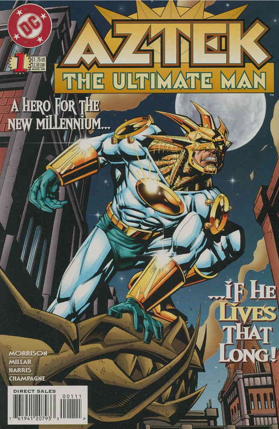 AZTEK THE ULTIMATE MAN #1 1996