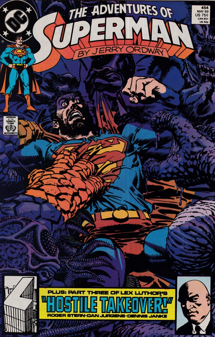 ADVENTURES OF SUPERMAN #454 1989