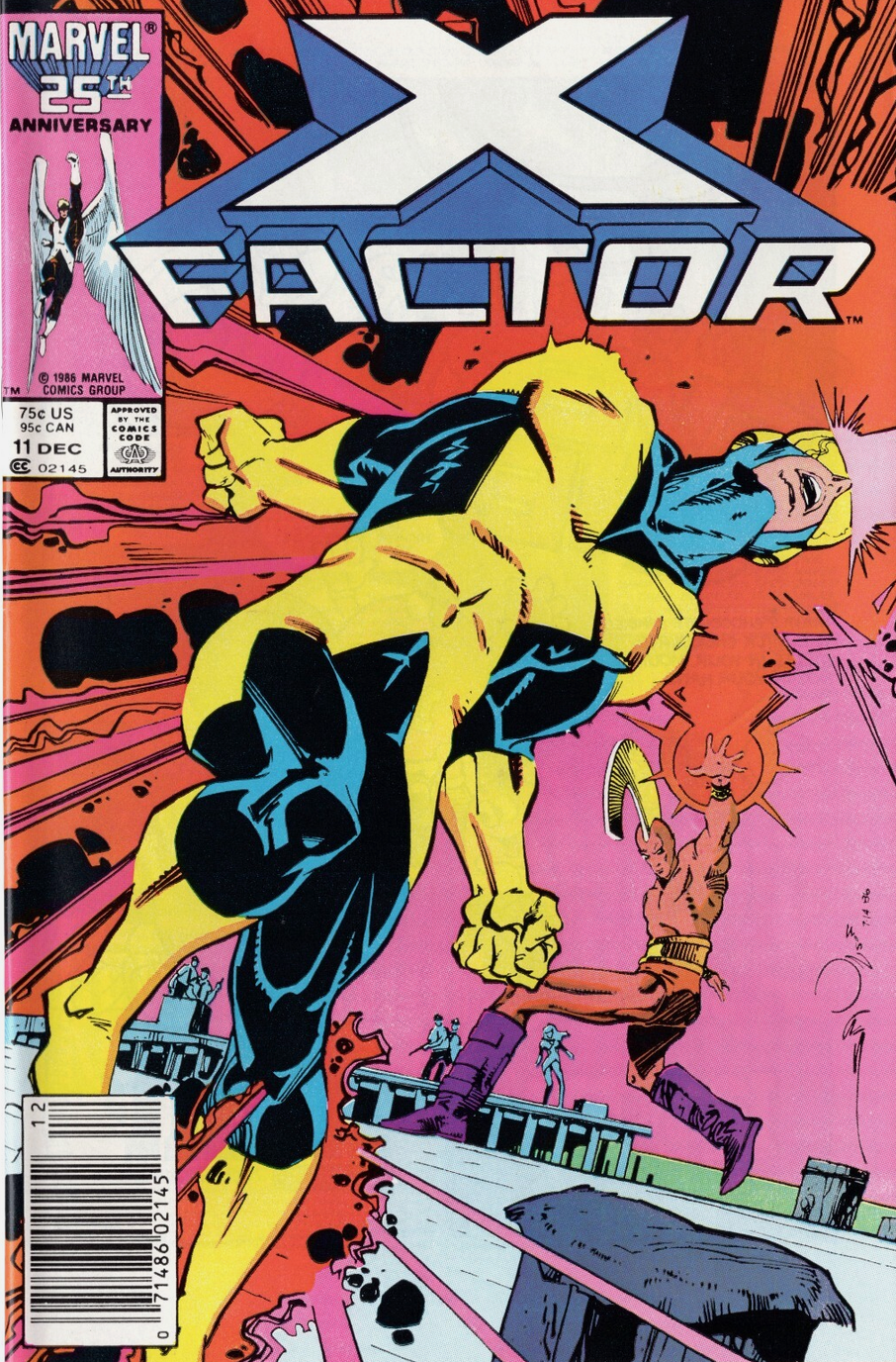 X-FACTOR #11 1986 NEWSSTAND