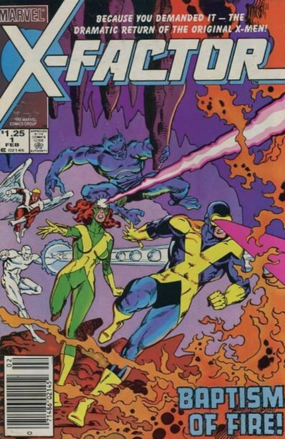 X-FACTOR #1 1985 NEWSSTAND