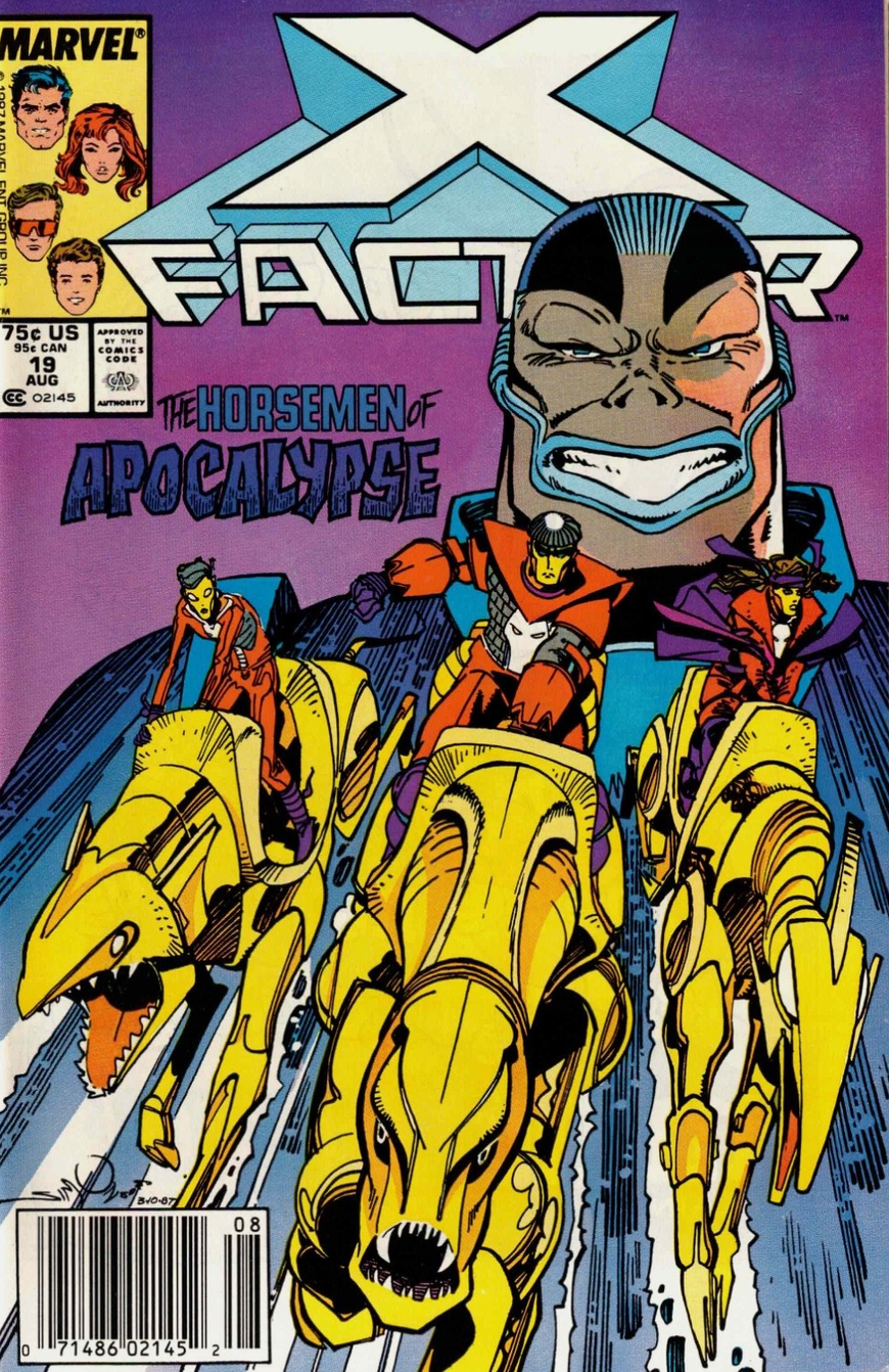 X-FACTOR #19 HORSEMEN OF APOCALYPSE 1987 NEWSSTAND