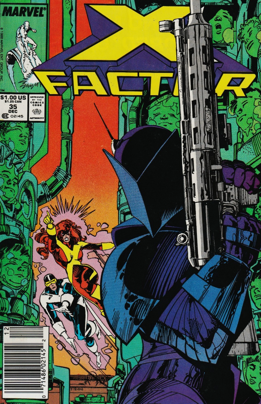 X-FACTOR #35 1988 (ORIGIN CYCLOPS RETOLD) NEWSSTAND