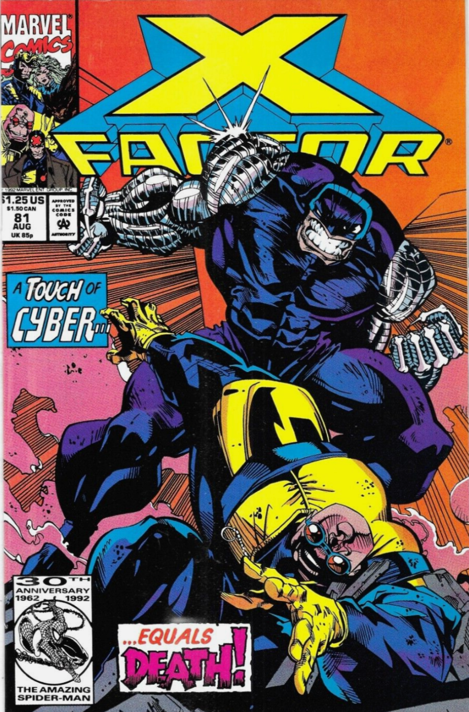 X-FACTOR #81 1992 X-Factor MARVEL COMICS