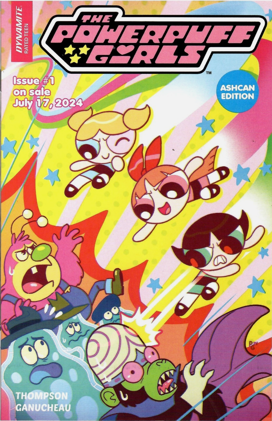 POWERPUFF GIRLS #1 ASHCAN 2024