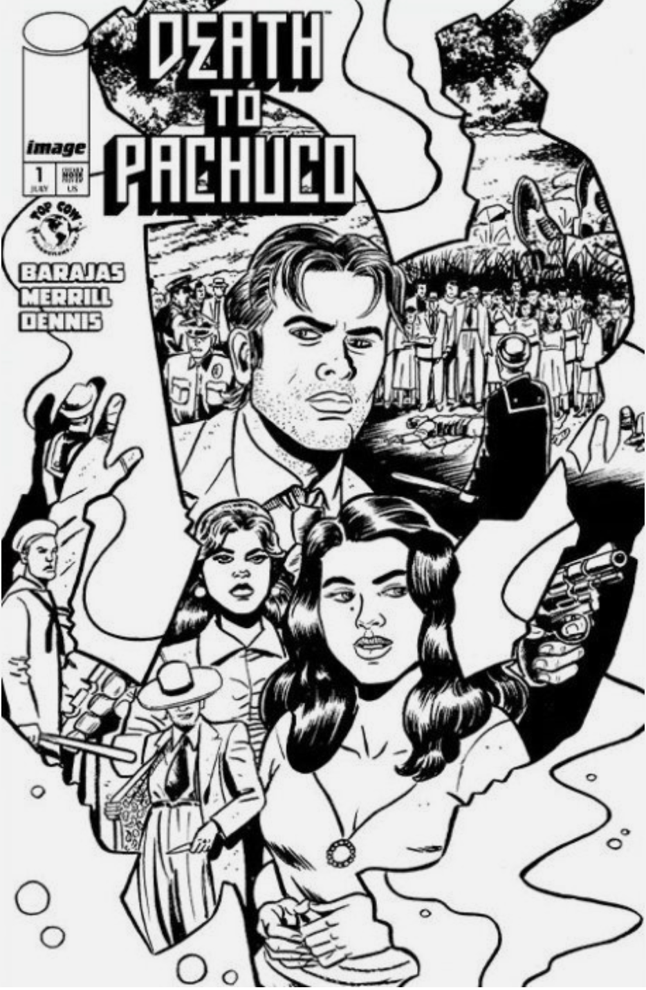 DEATH TO PACHUCO #1 ASHCAN 2025