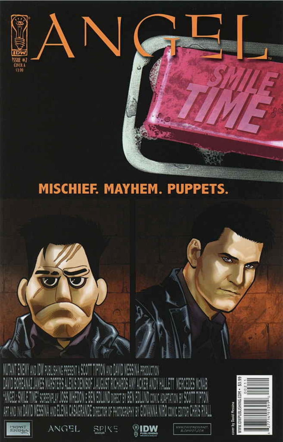 ANGEL SMILE TIME #2 COVER A HOMAGE 2008
