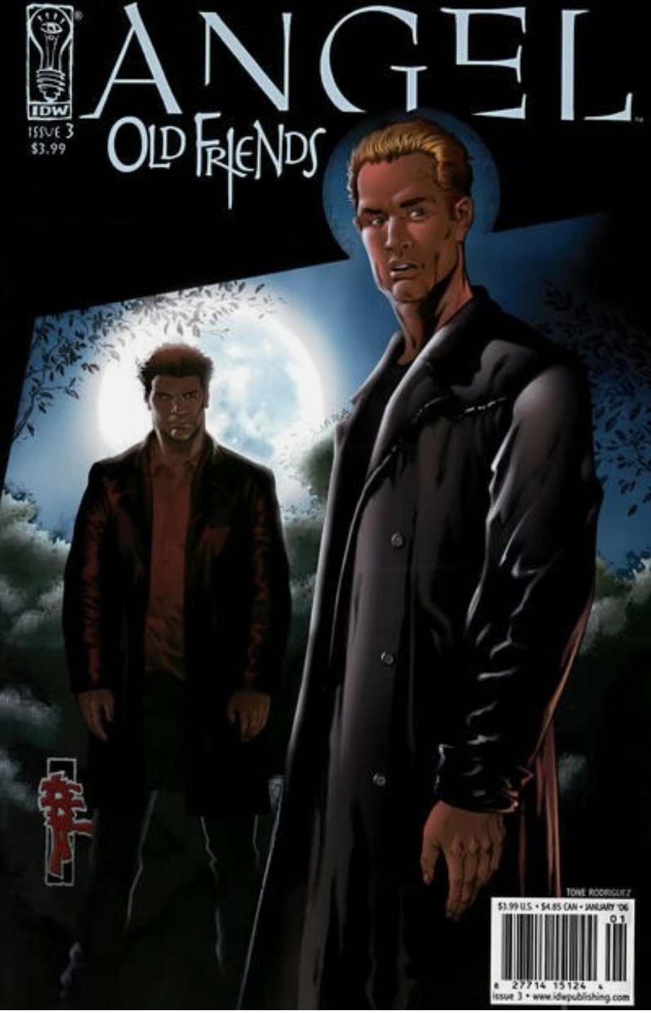 ANGEL OLD FRIENDS #3 COVER C 2006