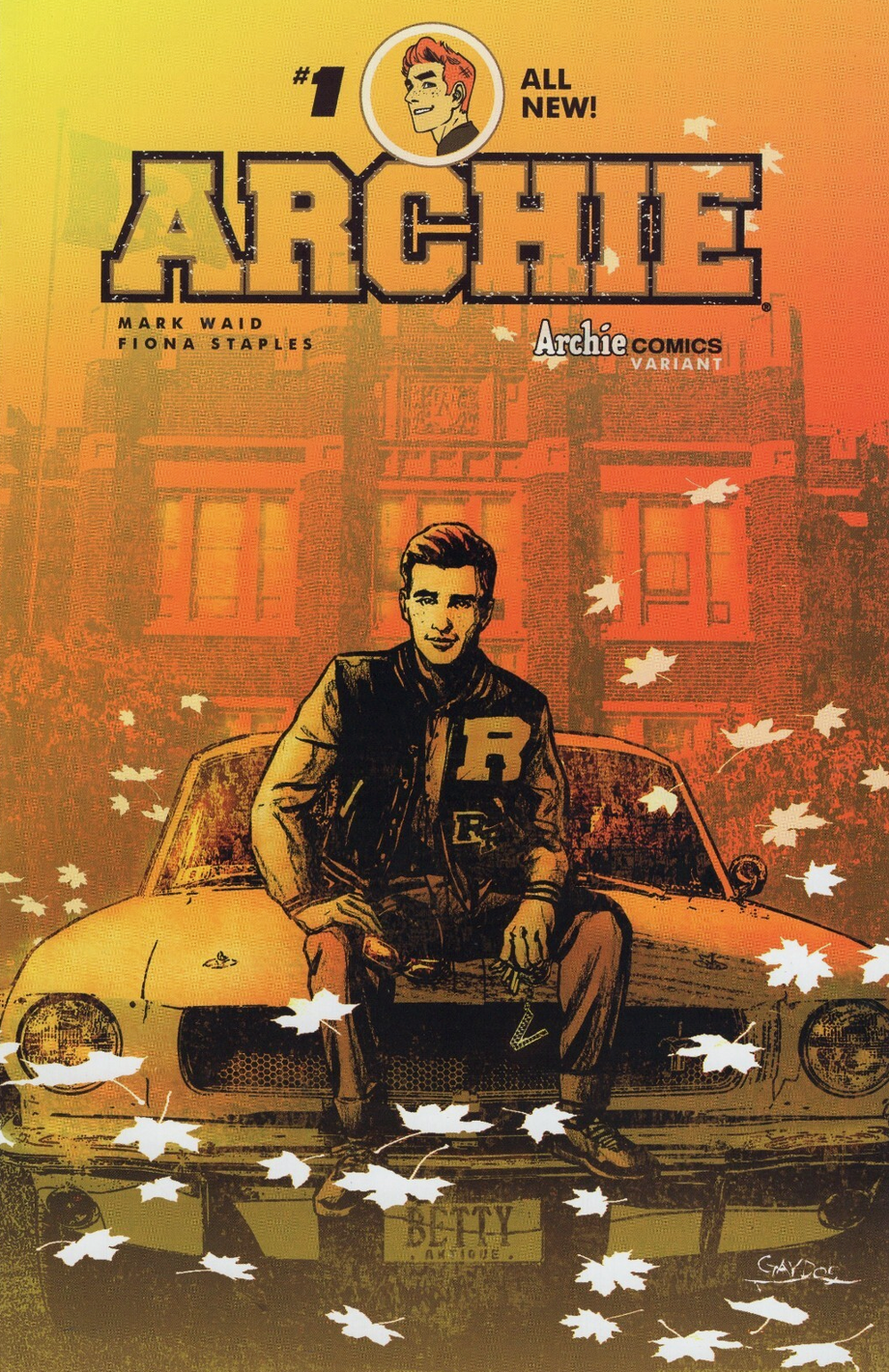 ARCHIE #1 GAYDOS VARIANT 2015 Archie ARCHIE COMIC PUBLICATIONS