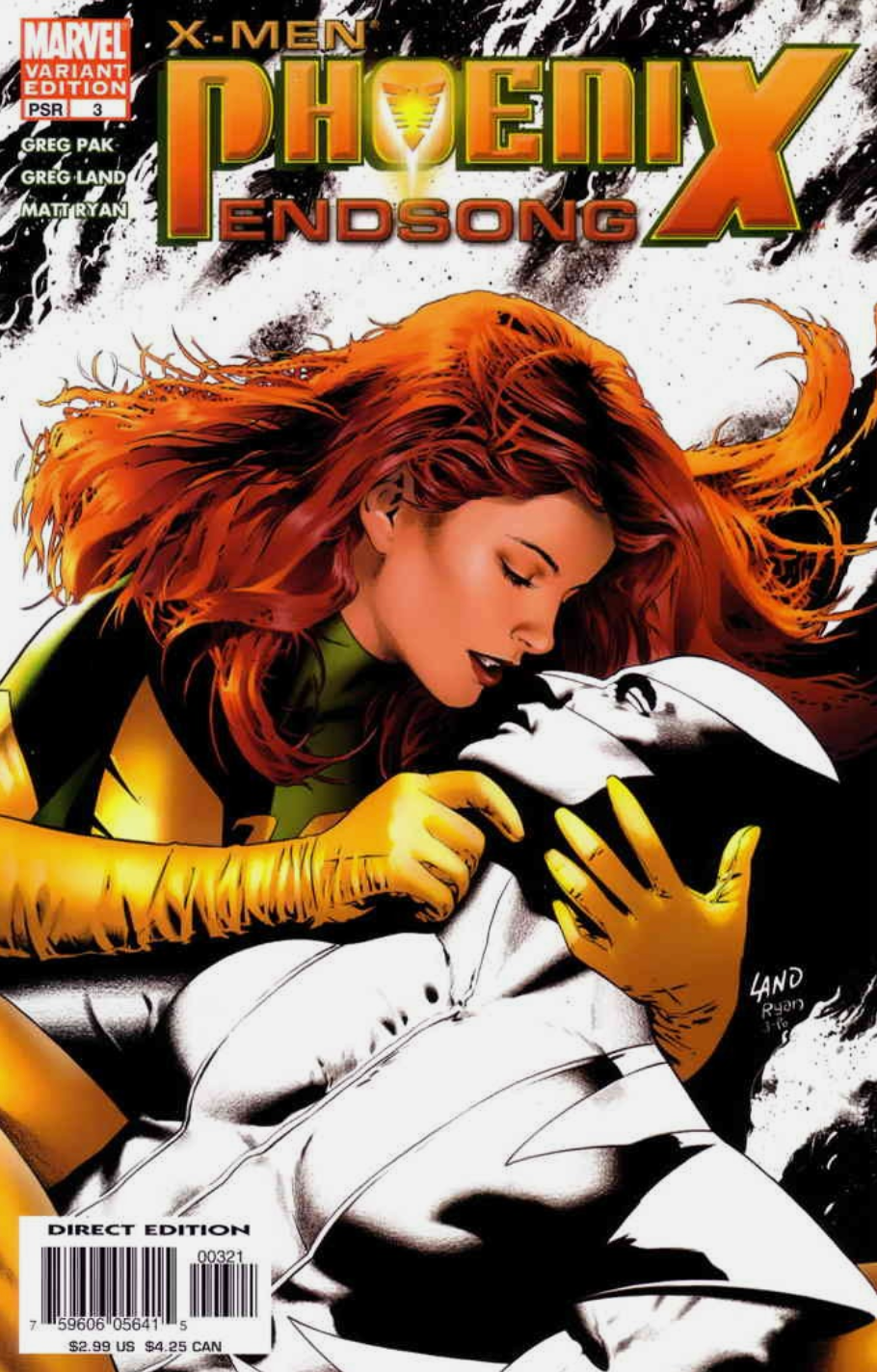X-MEN PHOENIX ENDSONG #3 VARIANT 2005