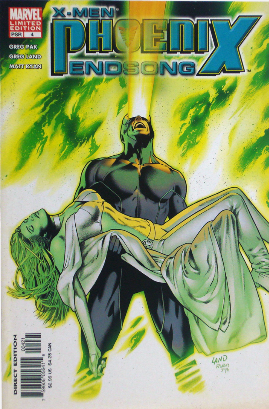 X-MEN PHOENIX ENDSONG #4 VARIANT 2005 X-Men MARVEL COMCS