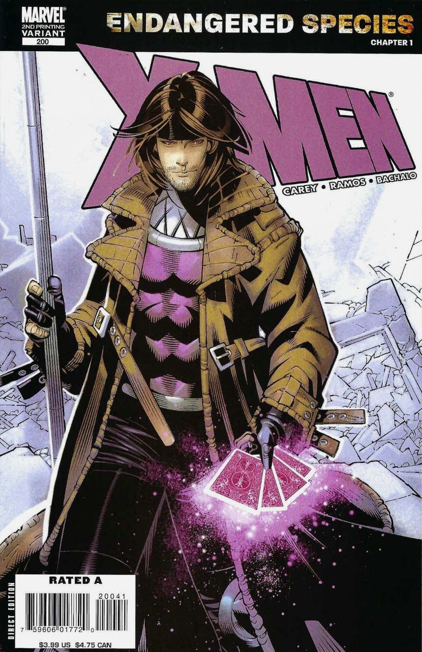 X-MEN #200 2ND PRINT VARIANT 2007