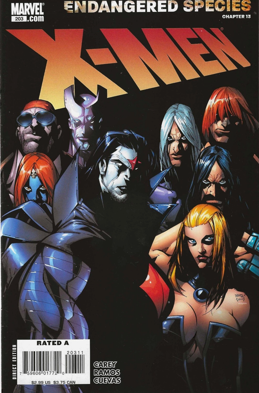 X-MEN #203 2007