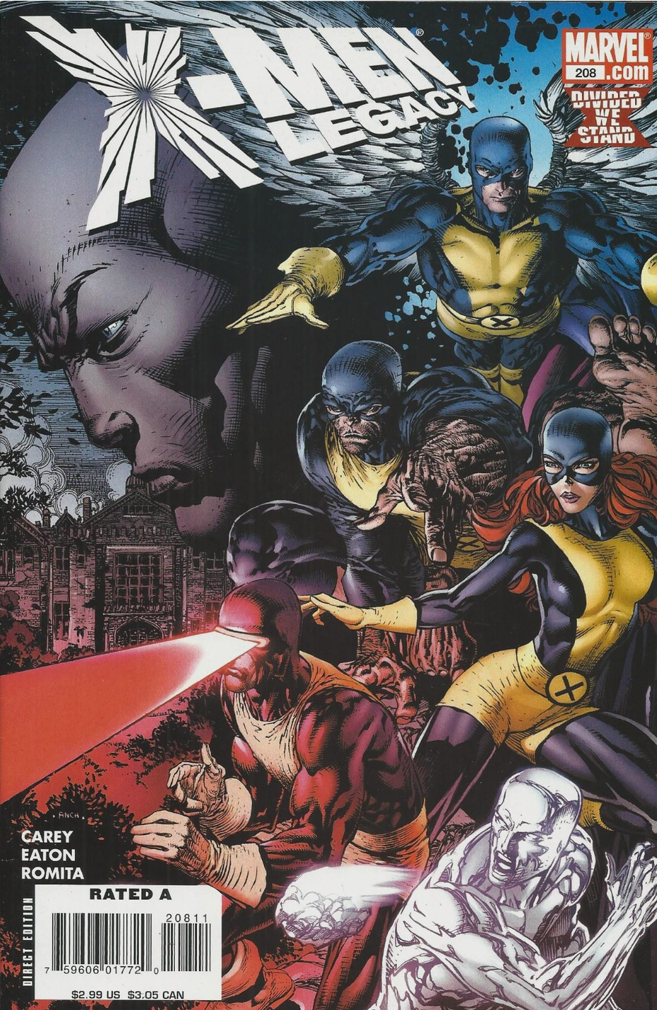 X-MEN LEGACY #208 2008