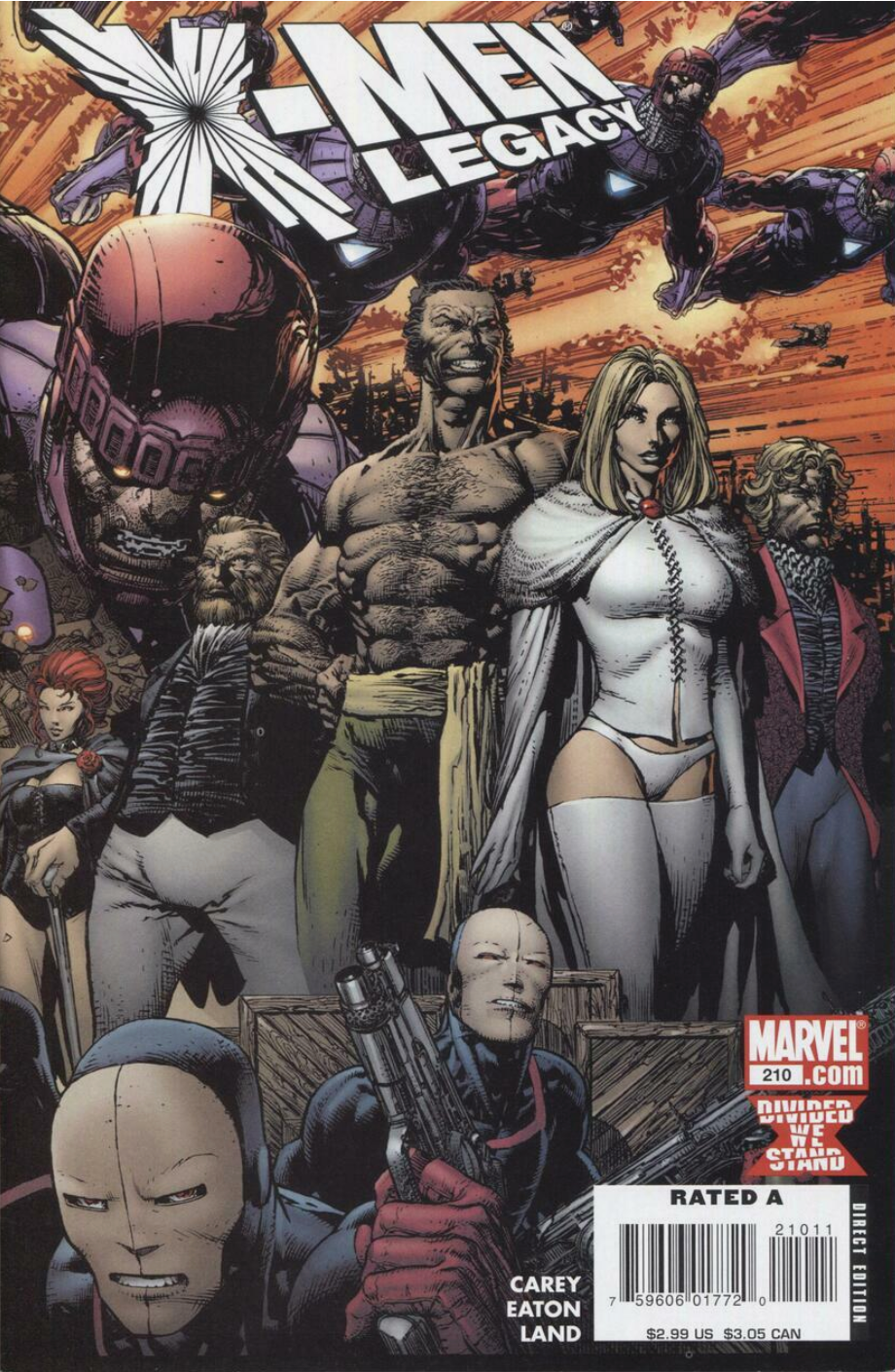 X-MEN LEGACY #210 2008
