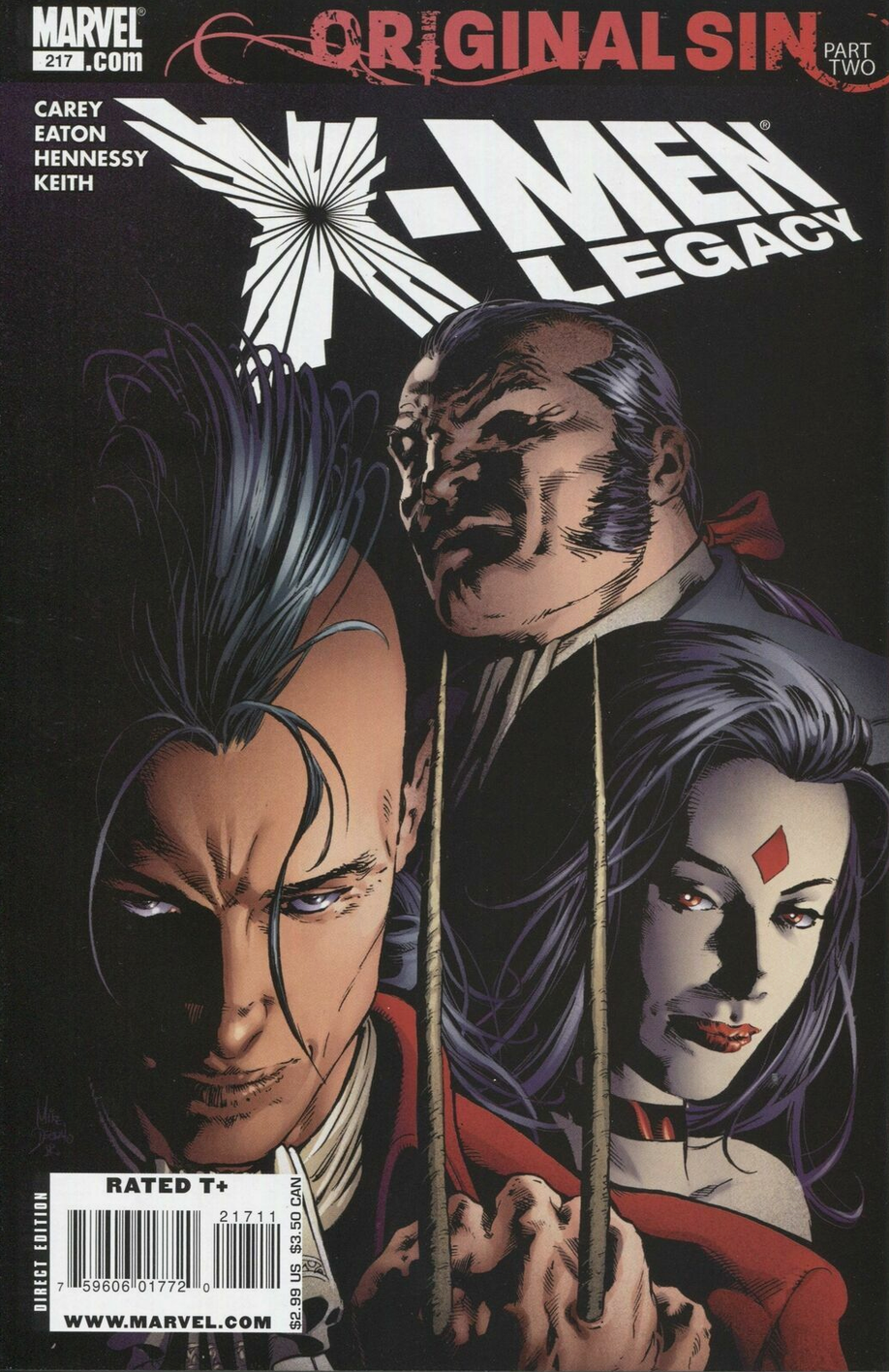 X-MEN LEGACY #217 2008