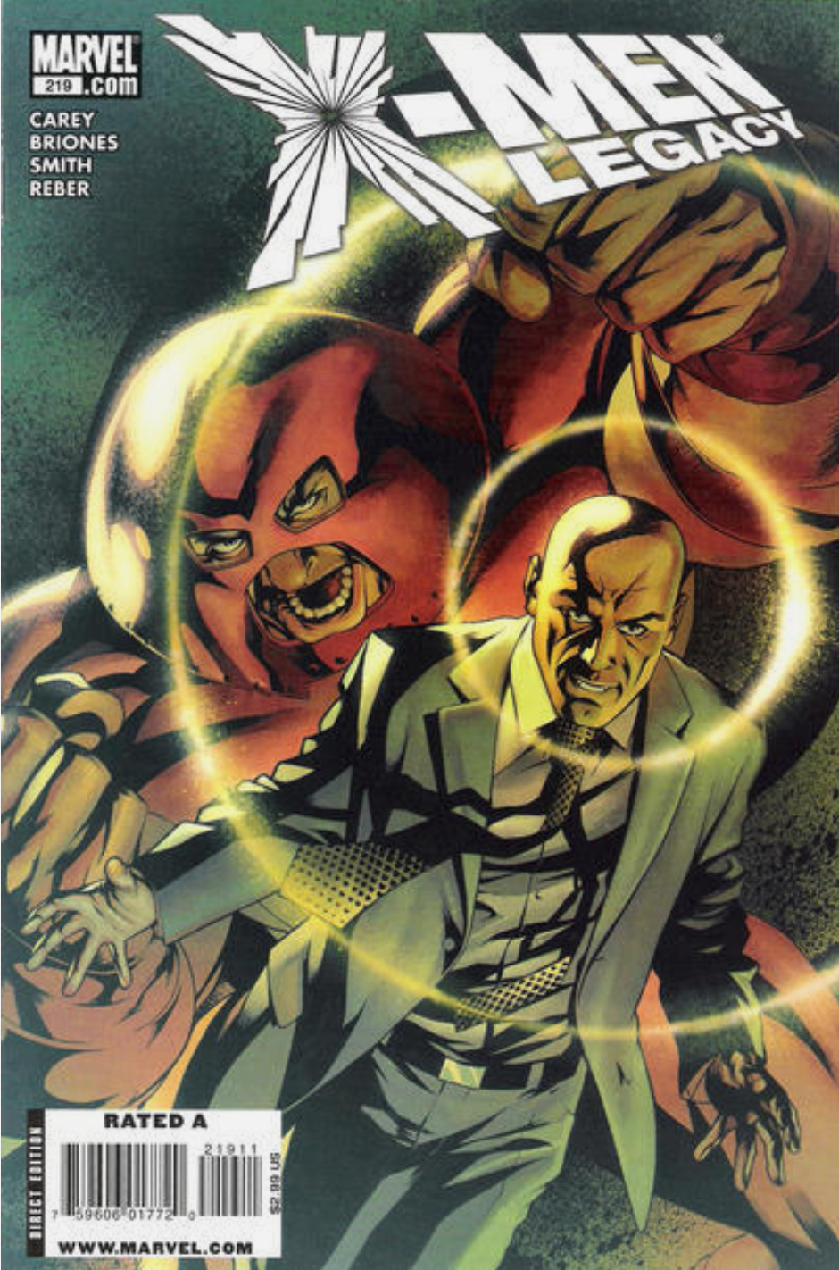 X-MEN LEGACY #219 2008