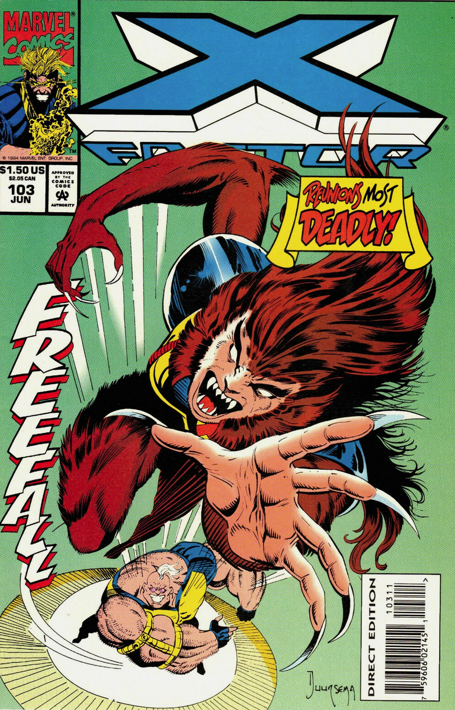 X-FACTOR #103 1994