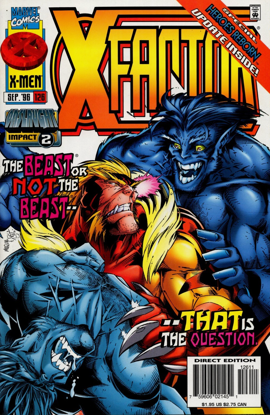 X-FACTOR #126 1996