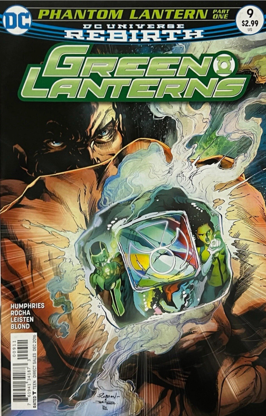 GREEN LANTERNS REBIRTH #9 2016 Green Lantern DC COMICS
