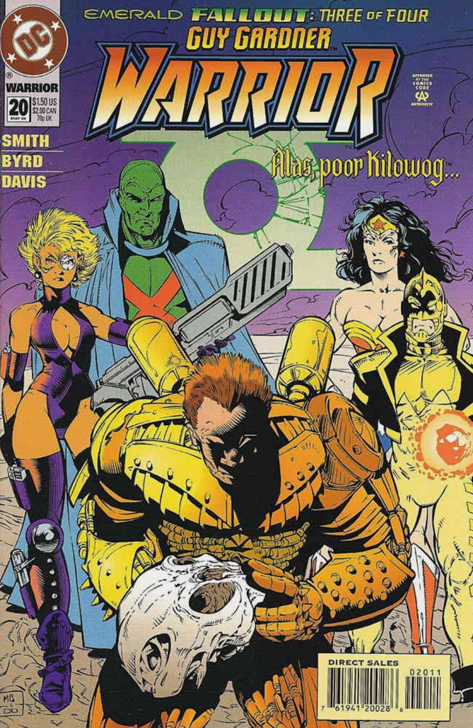 GUY GARDNER WARRIOR #20 1994 Green Lantern DC COMICS