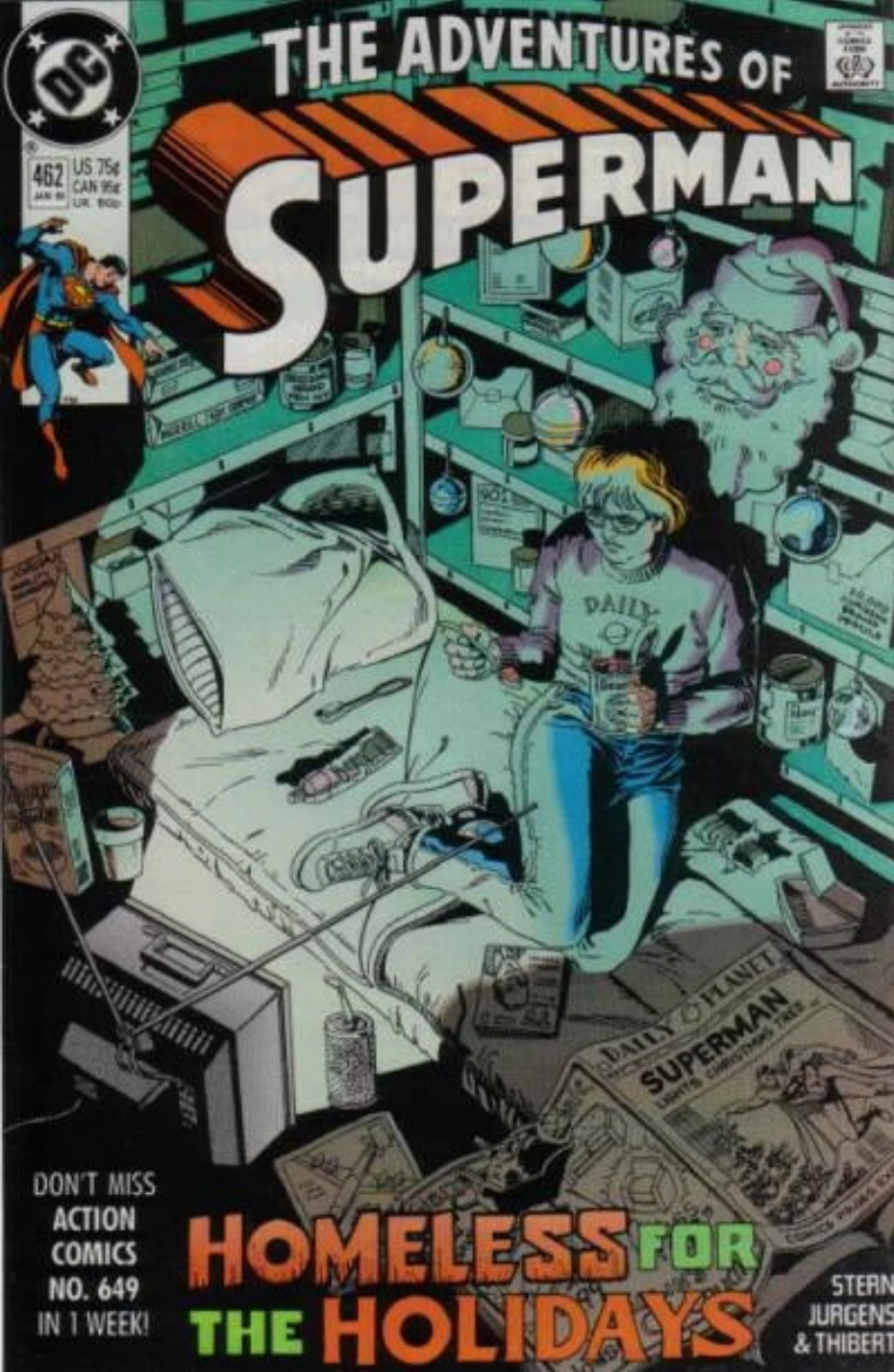 ADVENTURES OF SUPERMAN #462 1990